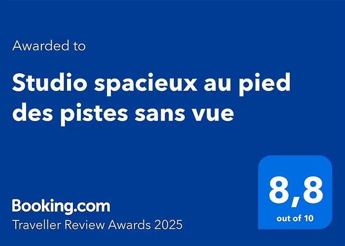 Studio Spacieux Au Pied Des Pistes Sans Vue